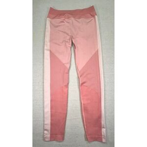 Lululemon Women's 10 Peach Leggings‎ Mico Ribbed Yoga Athleisue Wear